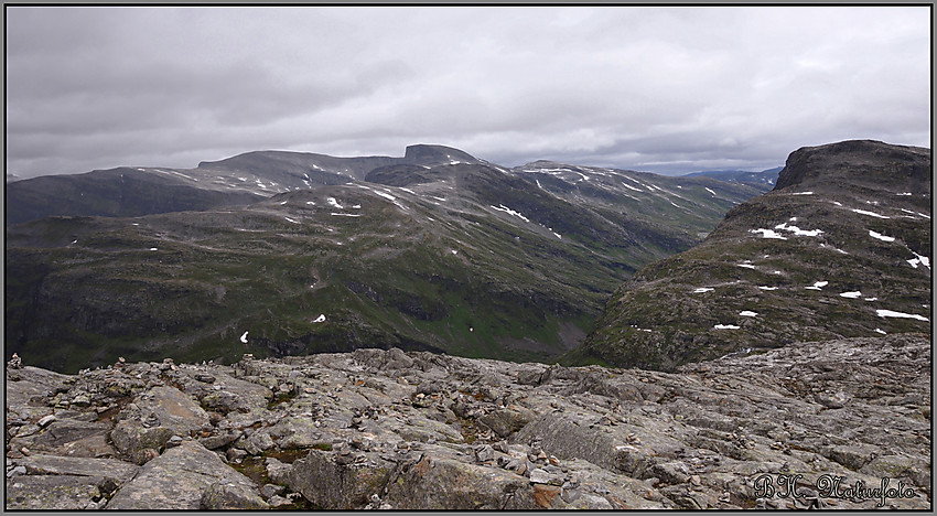 Bilde er tatt fra Dalsnibba 1500 moh.