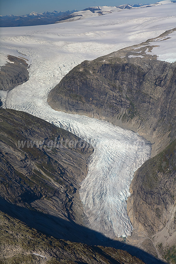 Nigardsbreen, brearm på Jostedalsbreen.