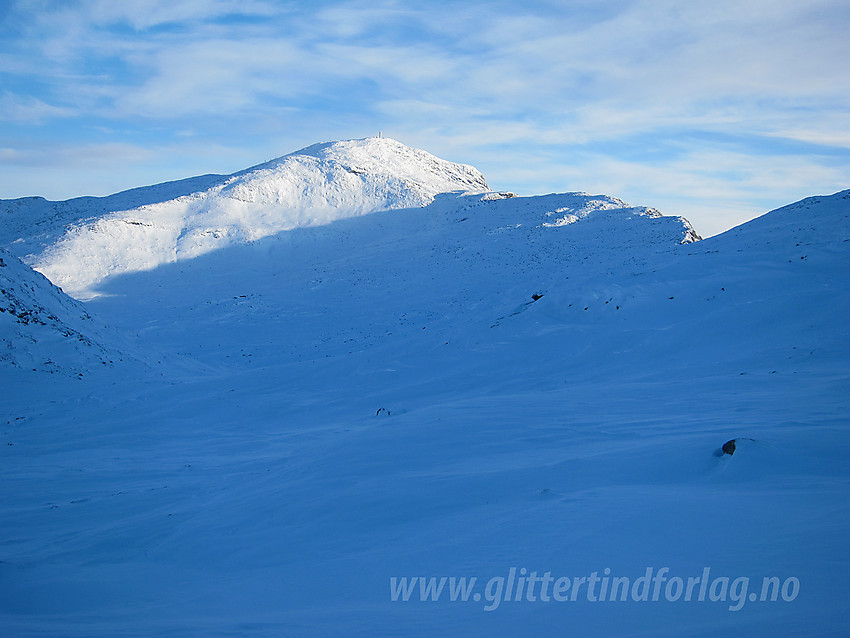 Bitihorn (1607 moh) sett fra vest.