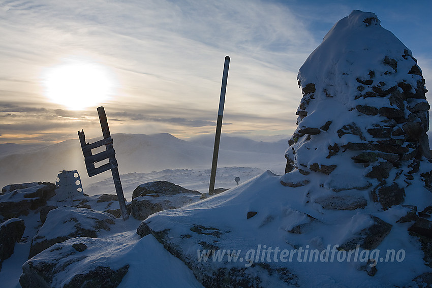 Ved varden på Gilafjellet.