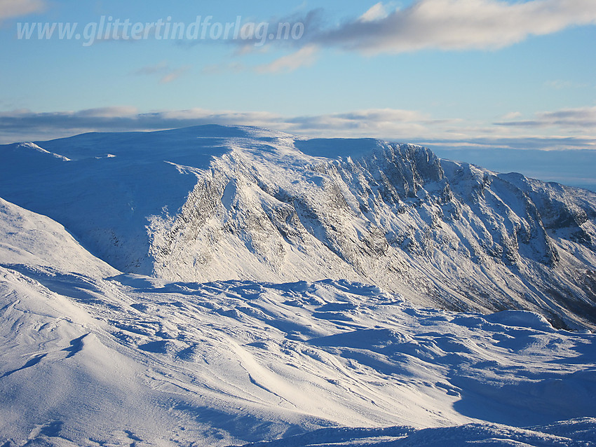 Fra Hundesteinsegge mot Vennisfjellet.