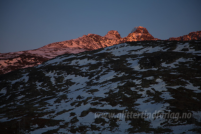 Novemberkveld over Austanbotntindane.