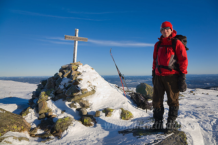 På Svarttjernkollen.