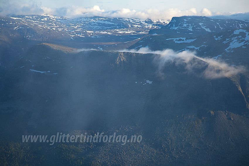 Fra Skutshorn mot Bergsfjellet Øst.