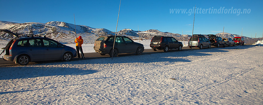 Klart for årets første skitur på toppen av Valdresflye.