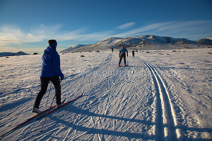 Skiløping på Valdresflye.