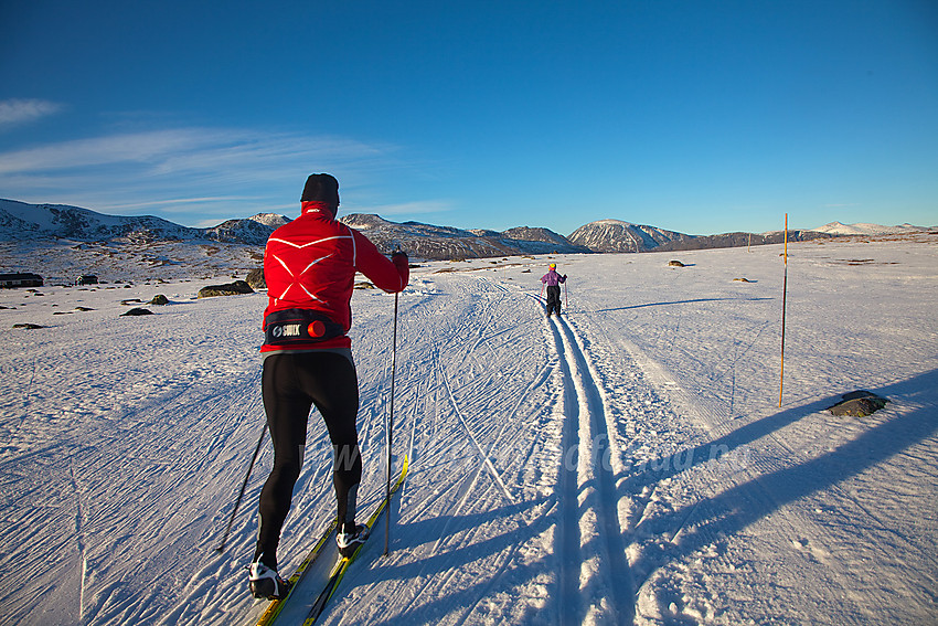 Skiløping på Valdresflye.