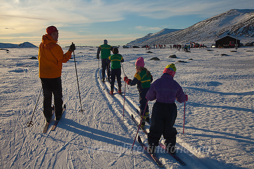 Skiløping på Valdresflye.