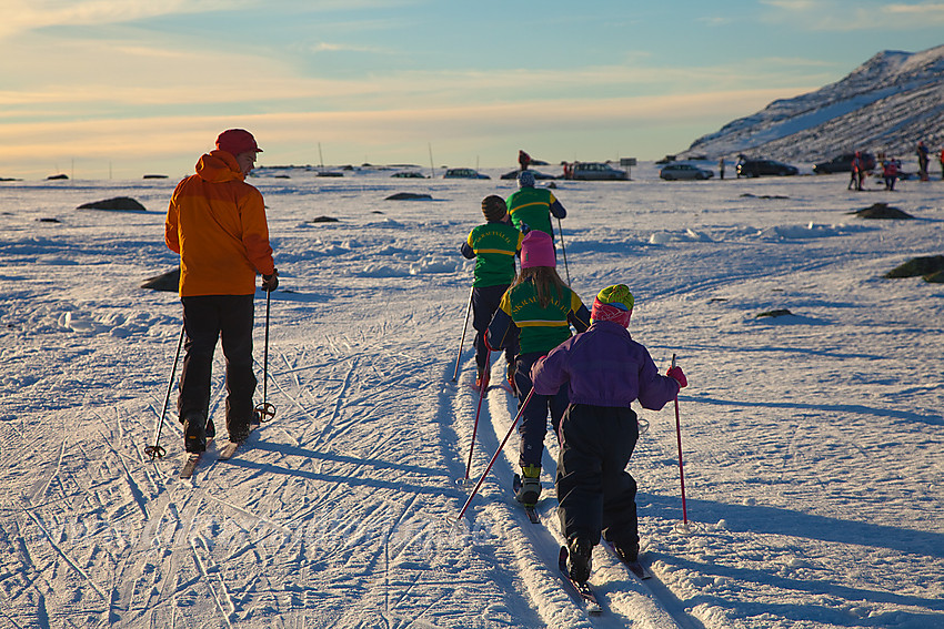 Skiløping på Valdresflye.