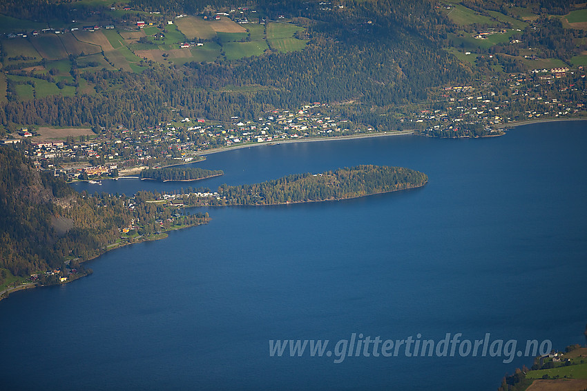 Strandefjorden, Storøye, Vesløye og Fagernes.