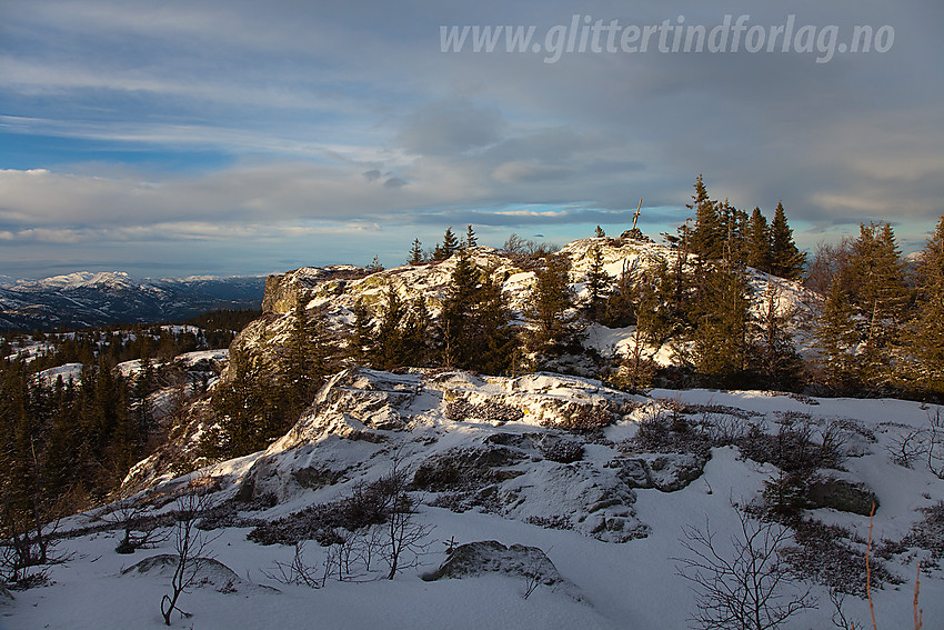 Toppen på Tåråfjellet i Notodden.