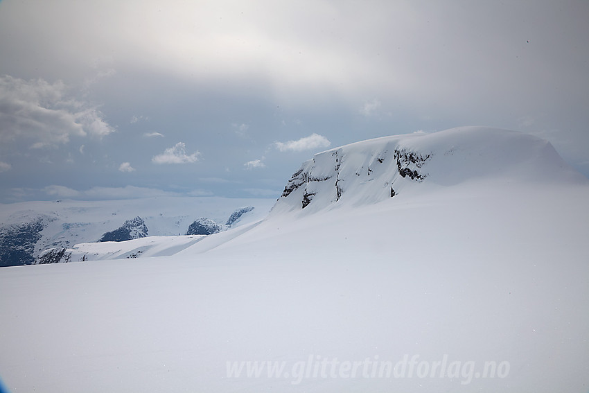 Kvannefjellet Nord (1712 moh) fra nord.