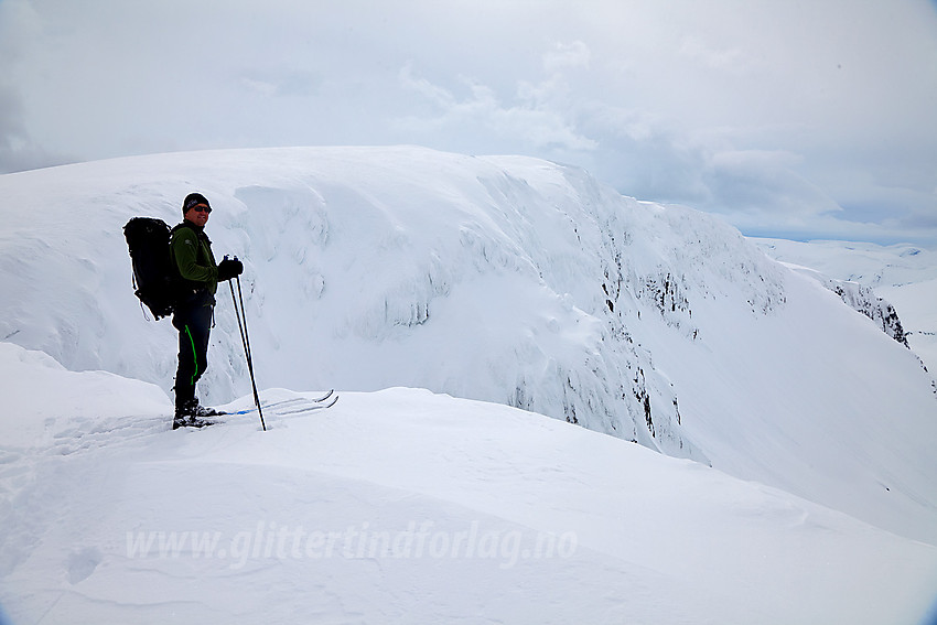 Mot Kvannefjellet Nord (1712 moh).