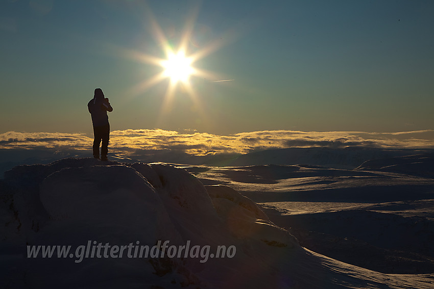 På toppen av Mugnetinden.