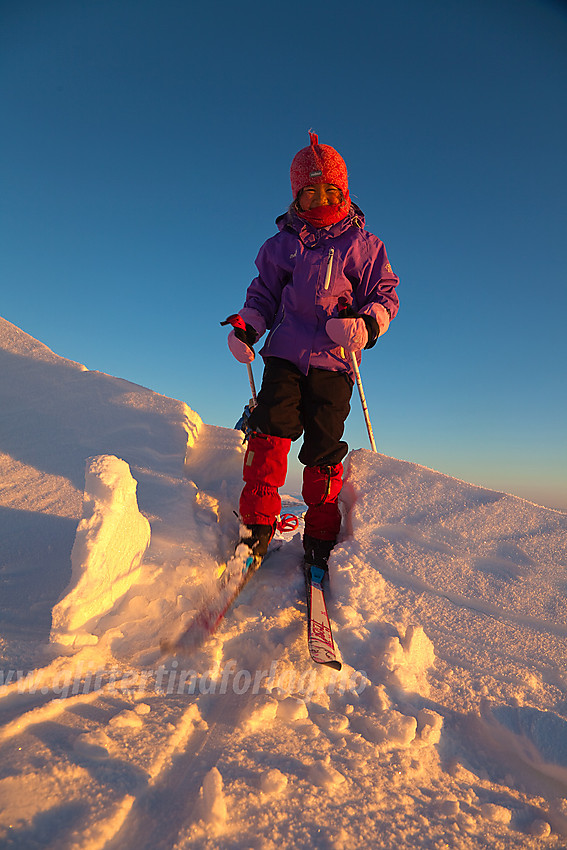 Skiløping på Heklefjell.