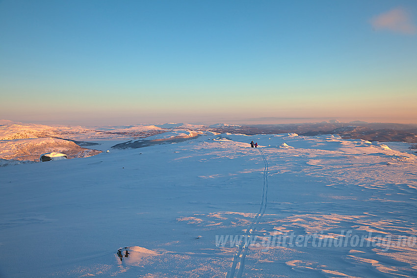 Skiløping på Heklefjell.