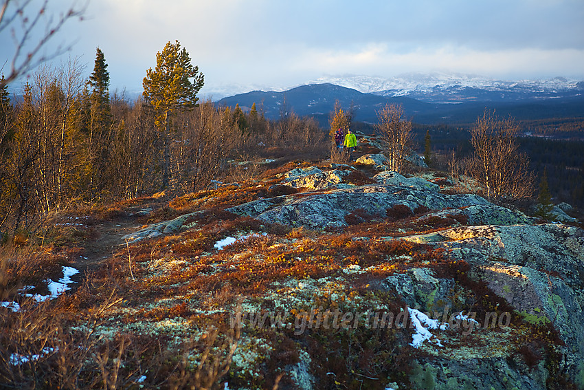 På Rennsennbergets topprygg.