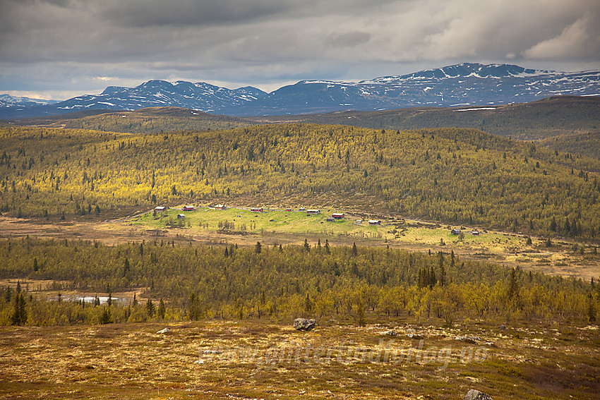 Fra Fullsennknatten mot Kristensonlægret.