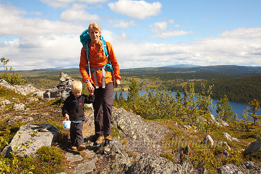 På tur til Skarvemellen.