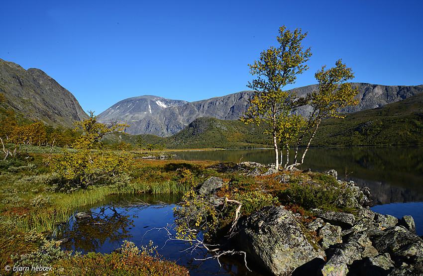 En flott høstdag i fjellet