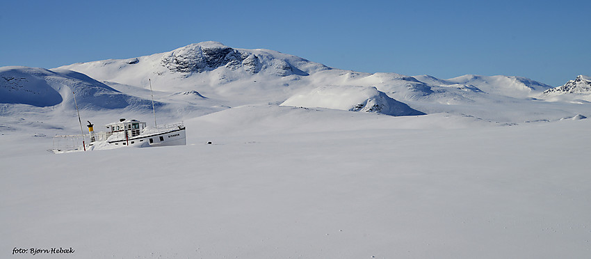 Fantastisk dag i fjellet med knallvær