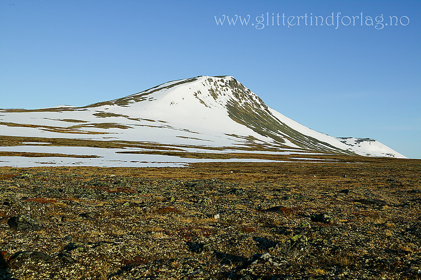 Vest på Søre Koppflye mot Gråvåhøe (1765 moh).