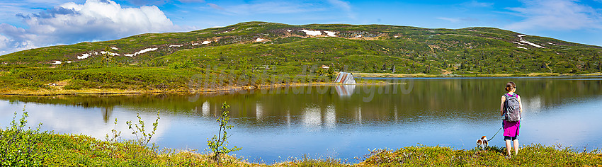 Ved Dansartjerne mot Rauddalsfjellet.