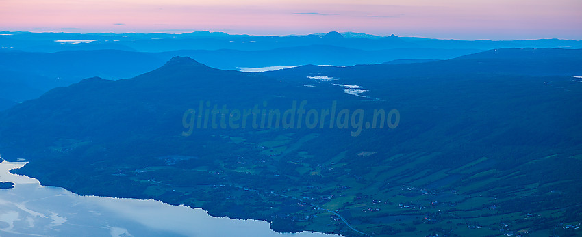 Fra Bergsfjellet Øst mot Hugakøllen.