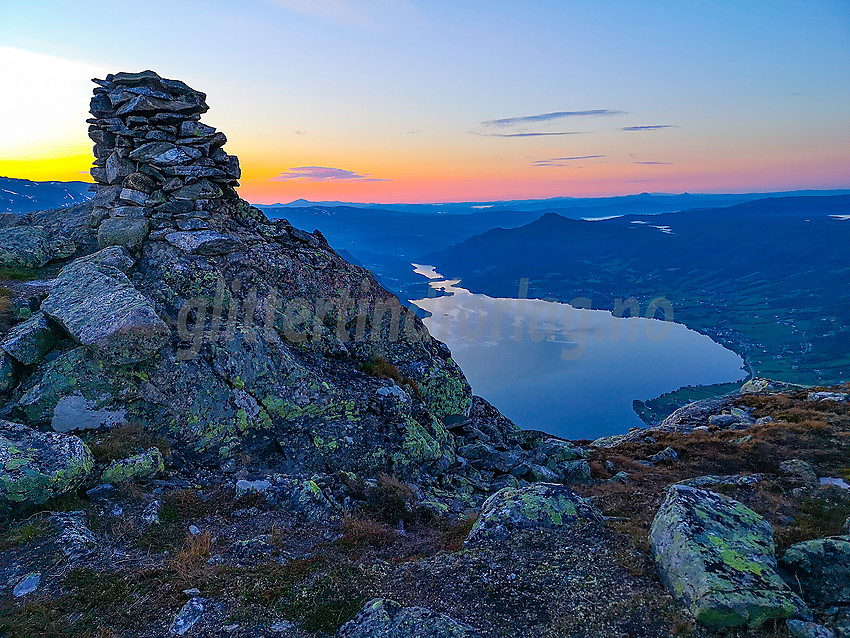 Fra Bergsfjellet Øst mot Vangsmjøse.