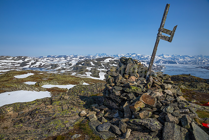 På toppen av Stølsnøse.