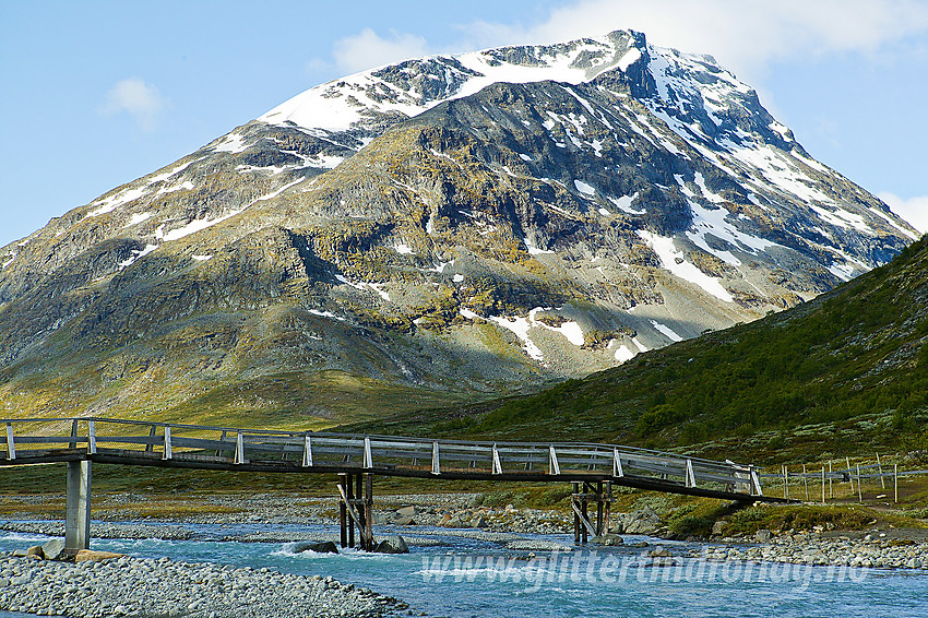 Like ved Spiterstulen mot Styggehøe (2213 moh). 