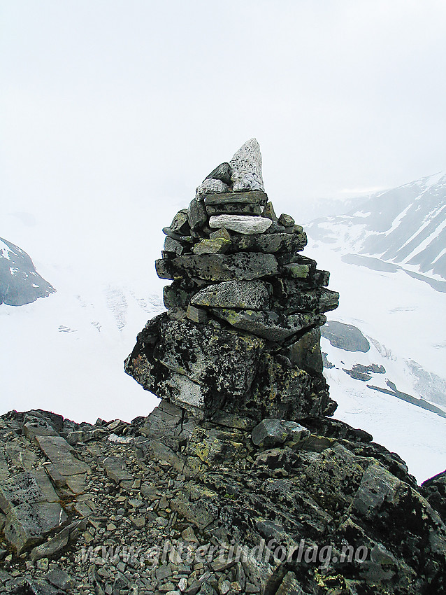 Varden på Styggehøe (2213 moh).