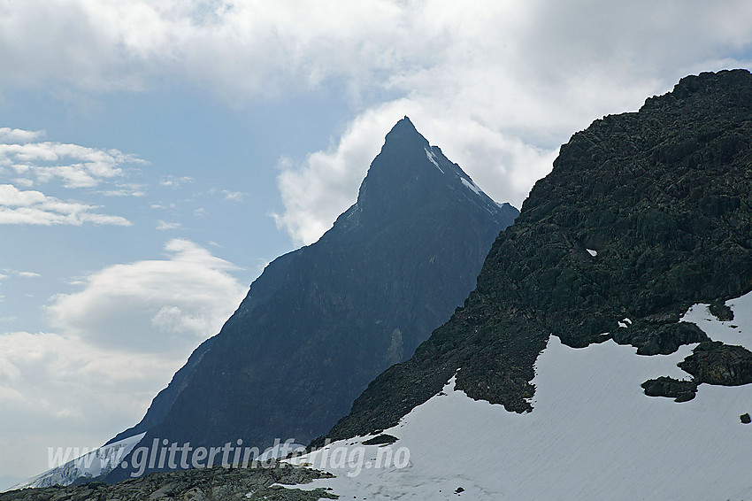 Store Austanbotntinden (2204 moh) sett fra Gravdalsskard